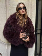 ARIA FAUX FUR SHORT COAT – SOLÉRI WOMEN’S WINTER ESSENTIAL