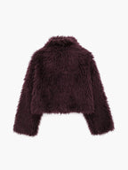 ARIA FAUX FUR SHORT COAT – SOLÉRI WOMEN’S WINTER ESSENTIAL