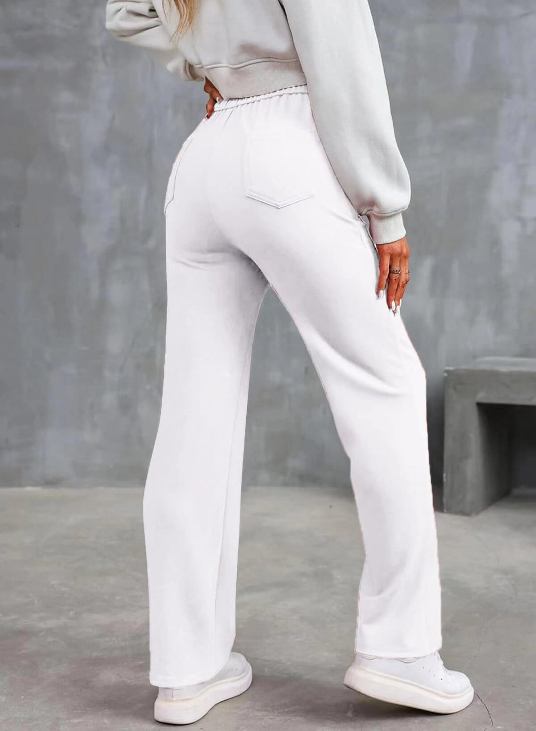 Soleri™ High-Waist Straight Pants – Elegant Everyday Comfort