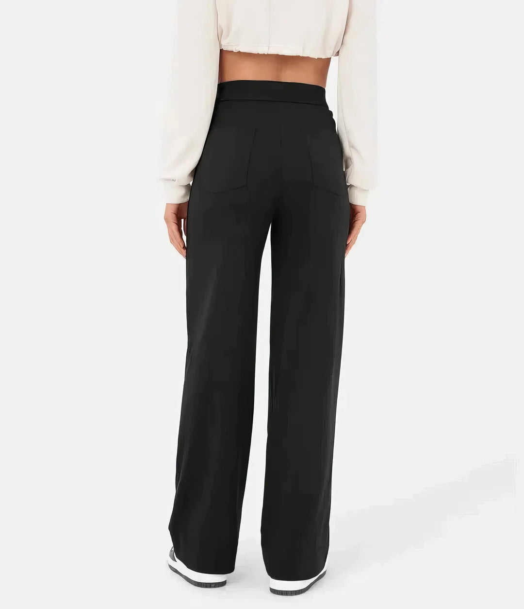 Soleri™ High-Waist Straight Pants – Elegant Everyday Comfort