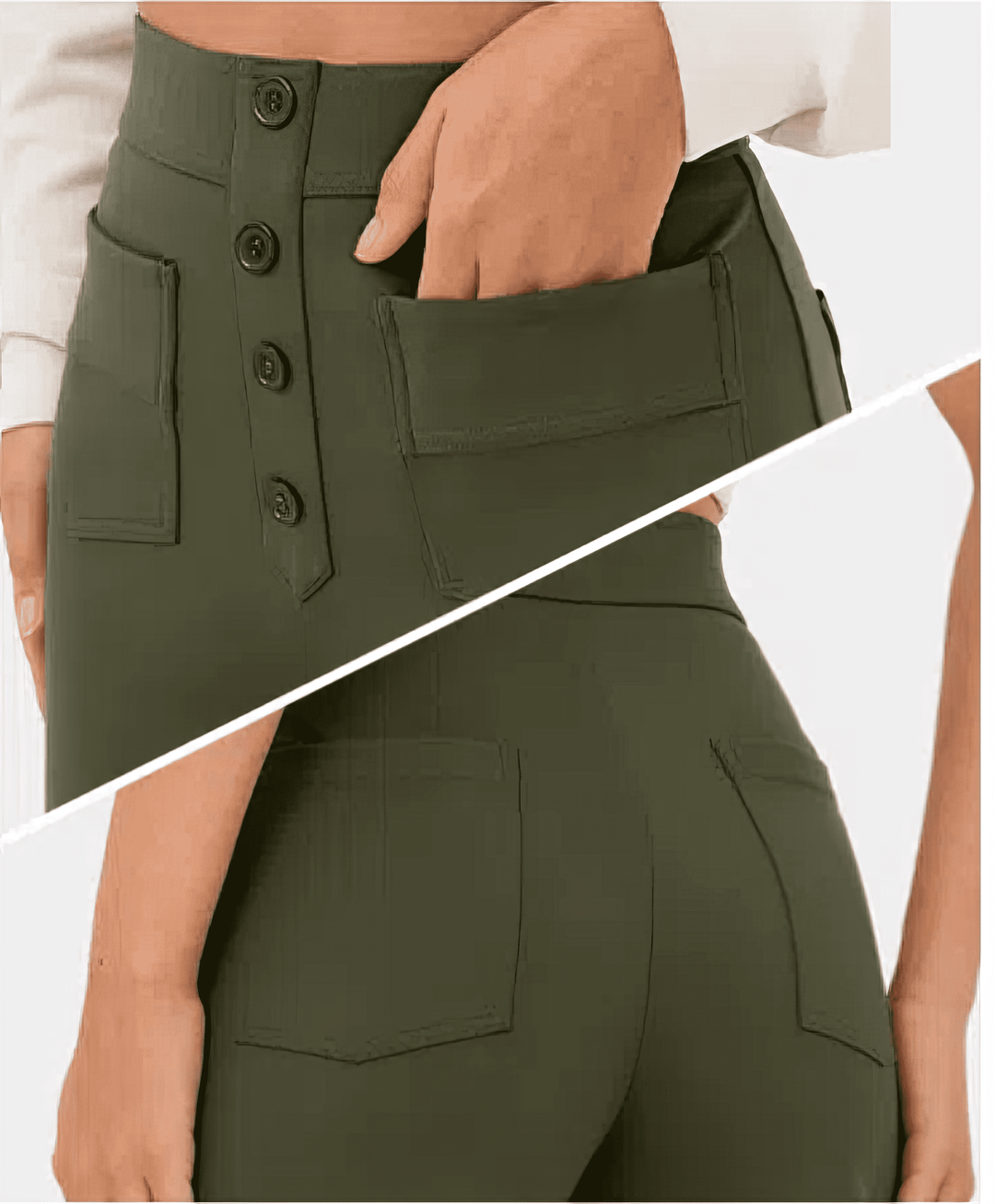 Soleri™ High-Waist Straight Pants – Elegant Everyday Comfort