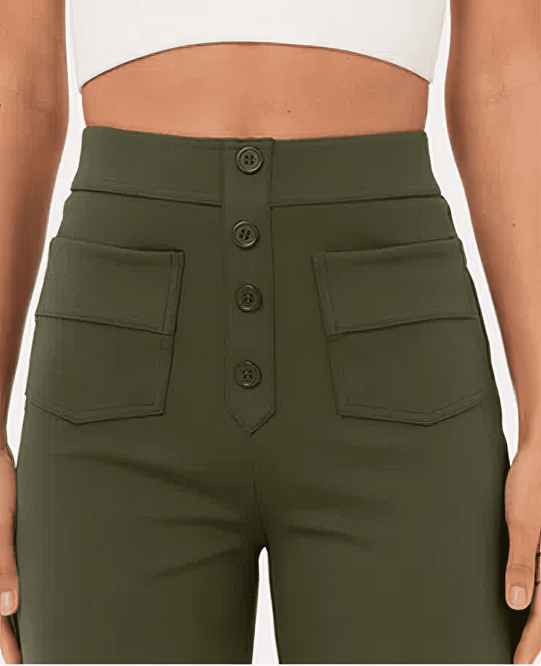 Soleri™ High-Waist Straight Pants – Elegant Everyday Comfort