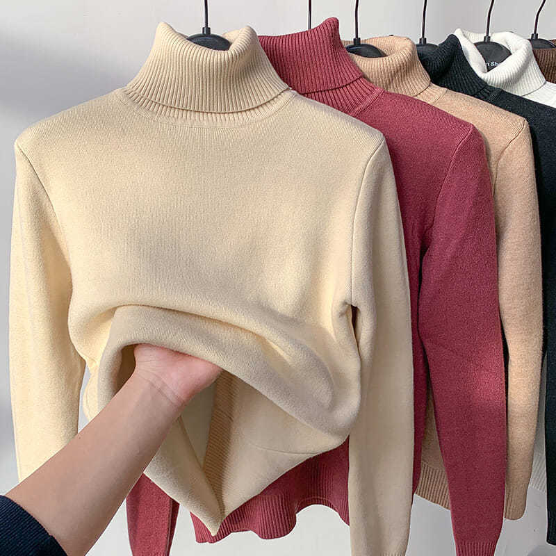 SOLÉRI Women’s Winter Fleece Knit Top – Soft, Warm & Stretchable
